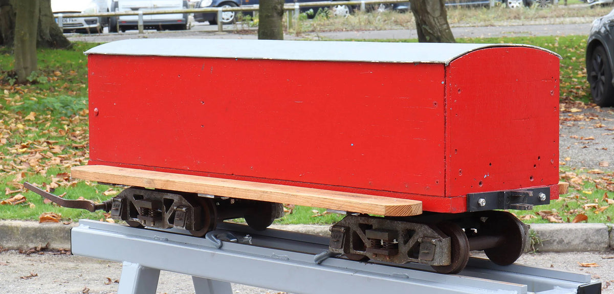 5 inch gauge braked bogie driving truck