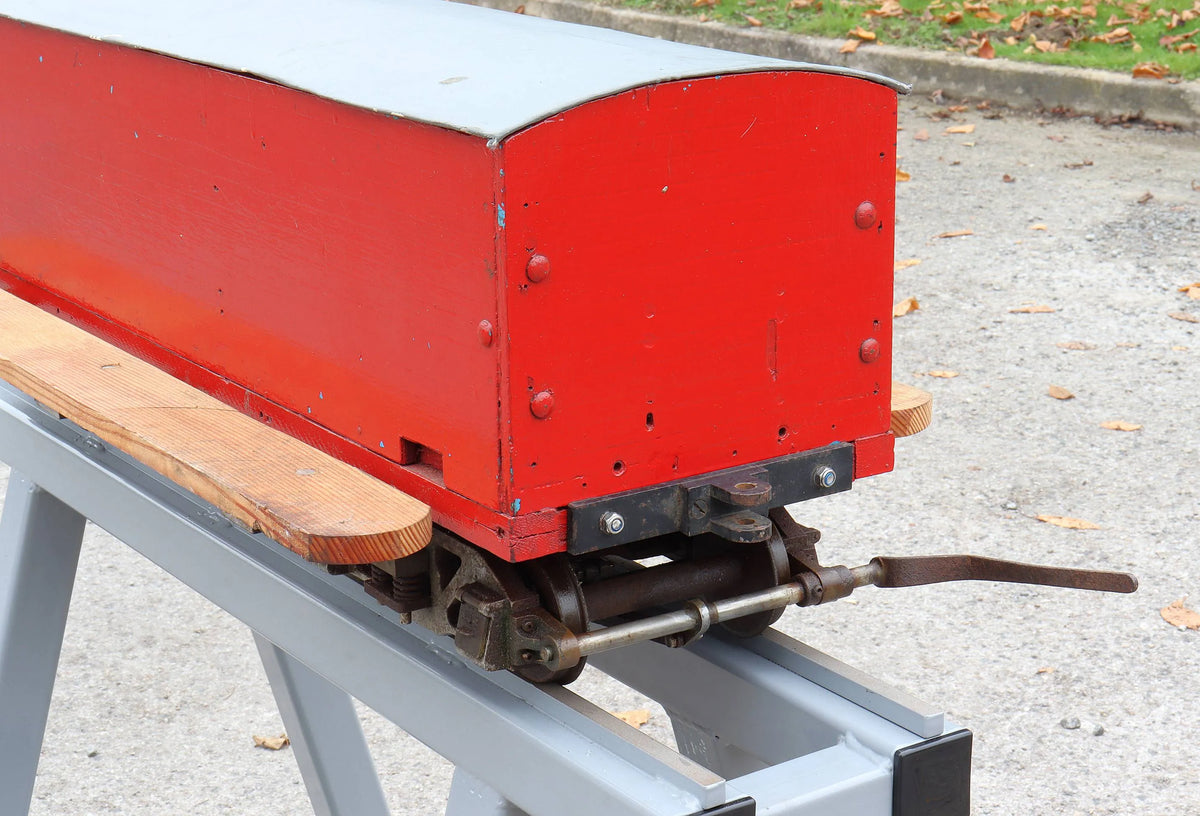 5 inch gauge braked bogie driving truck