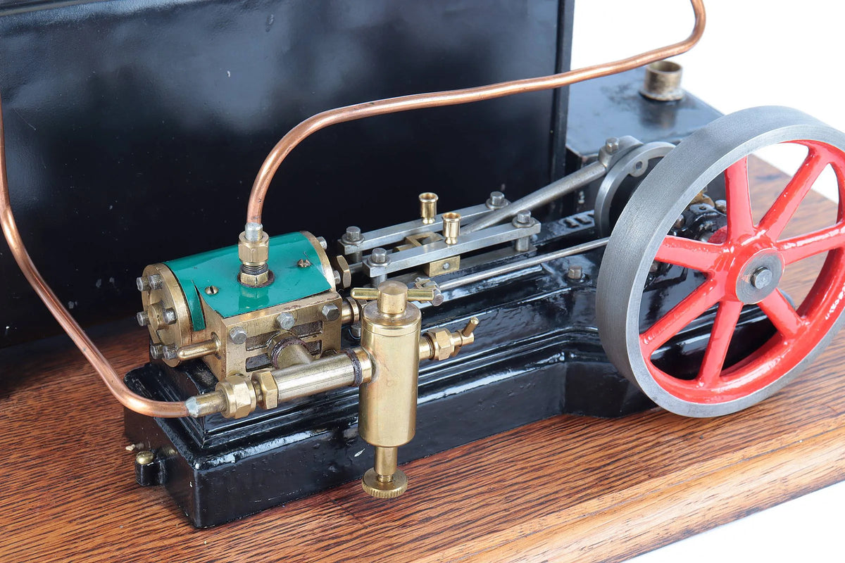 Stuart 500 boiler with S50 mill engine