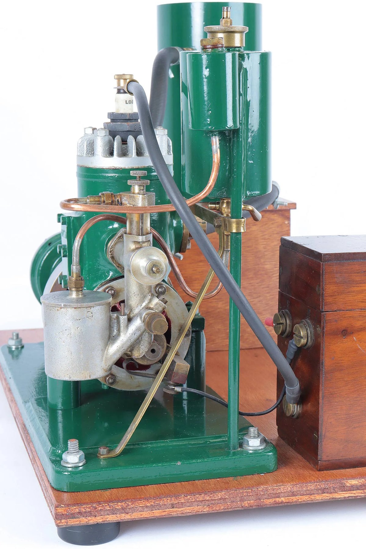 Stuart "Lightweight" vintage two stroke engine with centrifugal pump