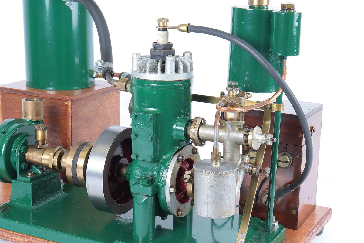 Stuart "Lightweight" vintage two stroke engine with centrifugal pump