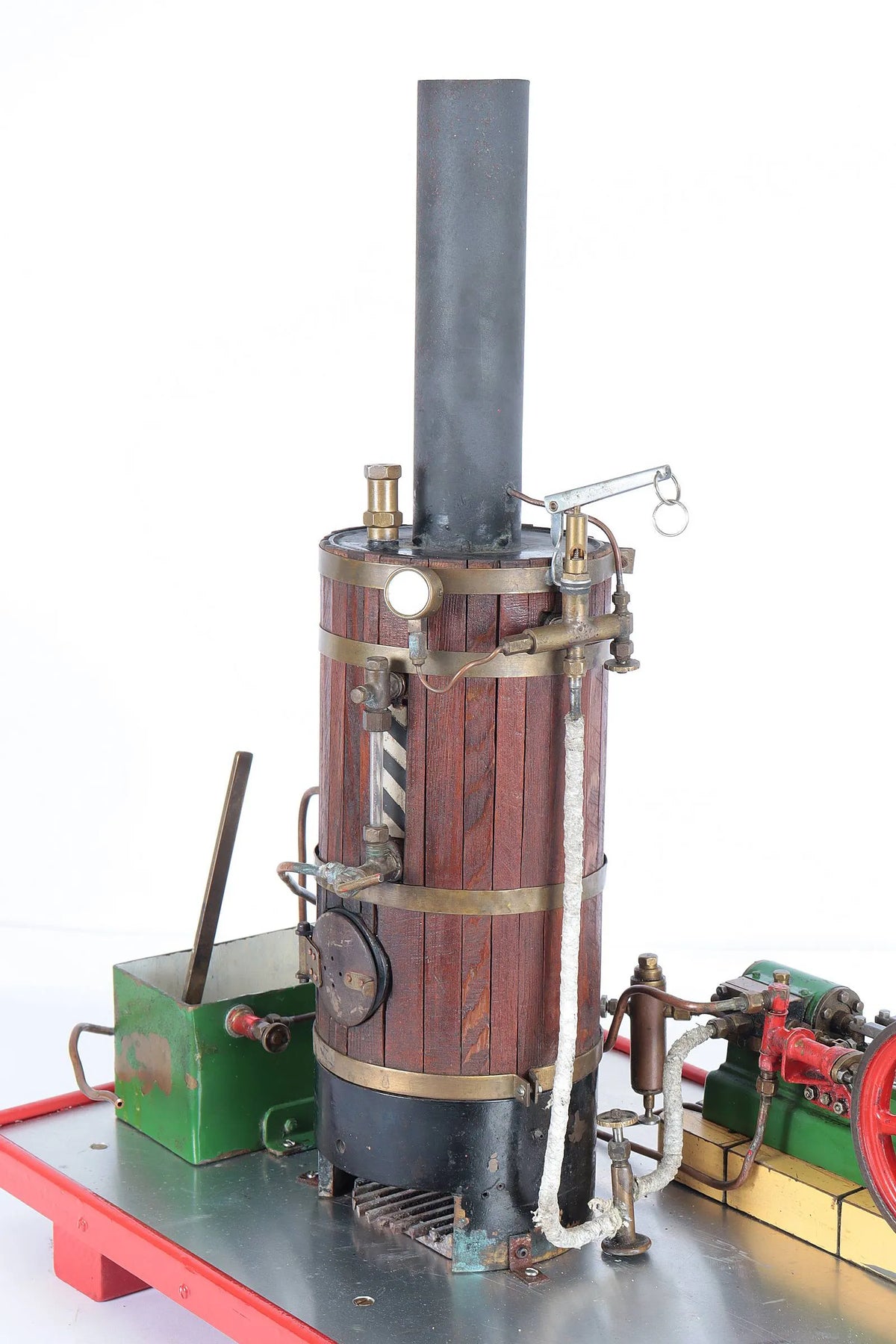 Coal-fired steam plant with Stuart S50 mill engine