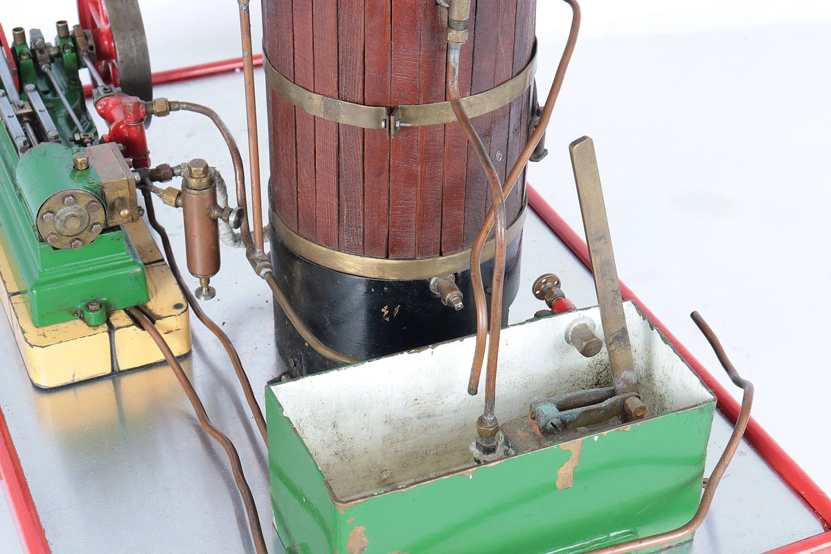 Coal-fired steam plant with Stuart S50 mill engine