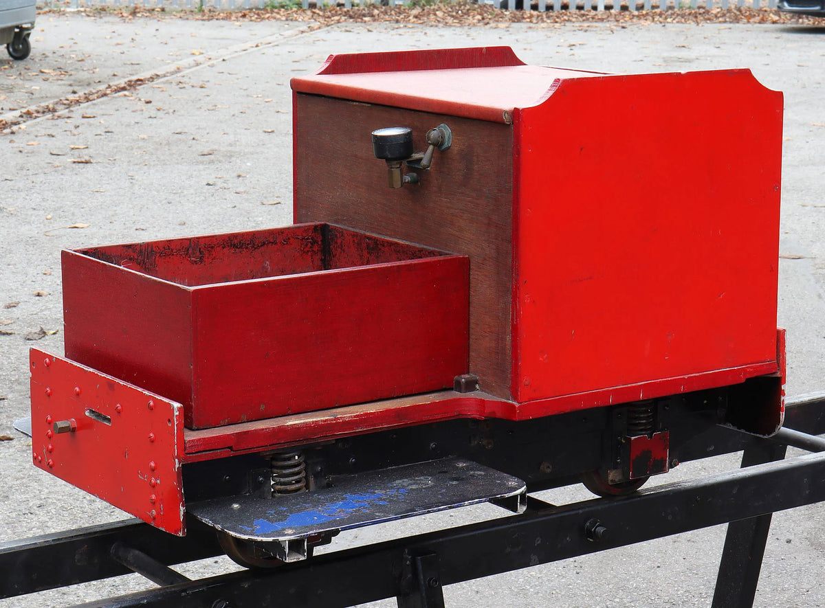 7 1/4 inch gauge braked driving truck