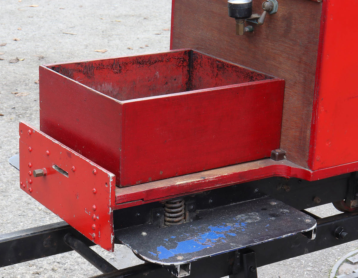 7 1/4 inch gauge braked driving truck
