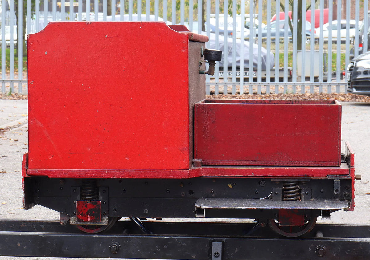 7 1/4 inch gauge braked driving truck