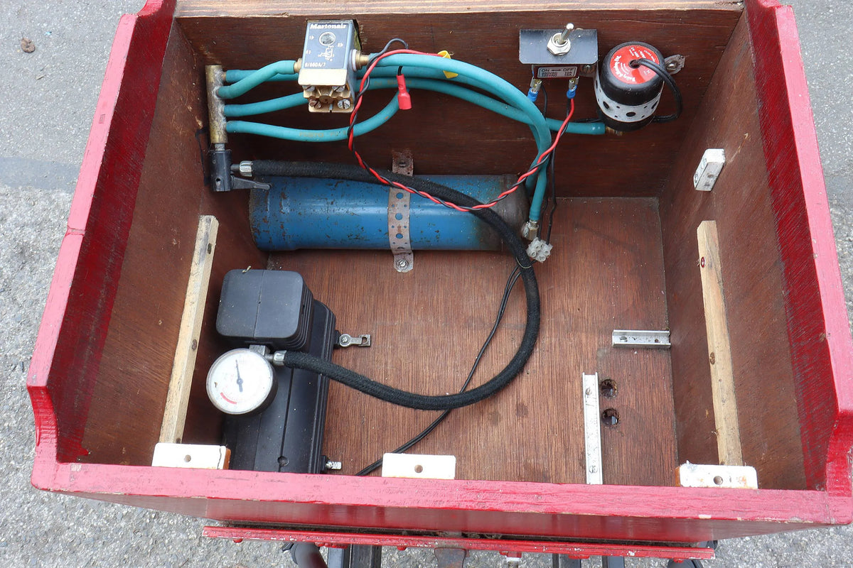 7 1/4 inch gauge braked driving truck