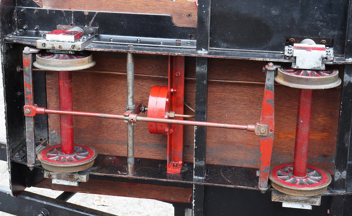 7 1/4 inch gauge braked driving truck