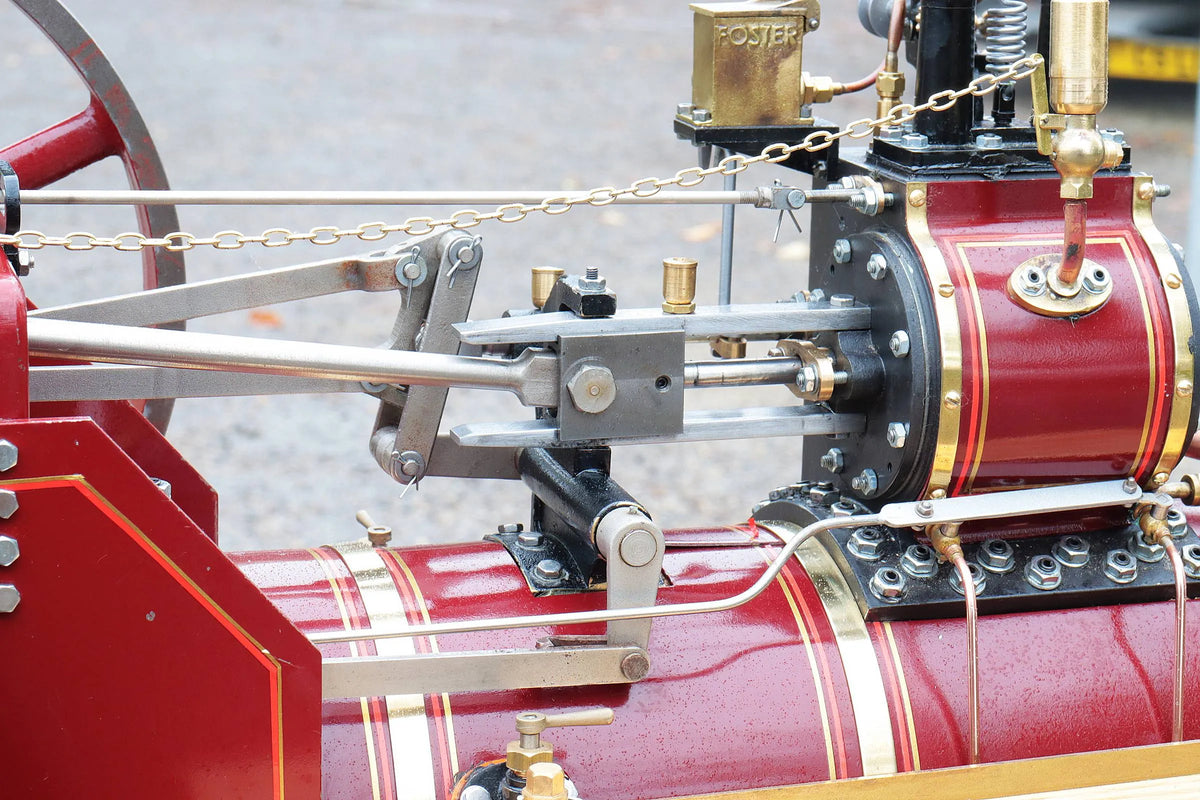 2 inch scale Burrell agricultural engine