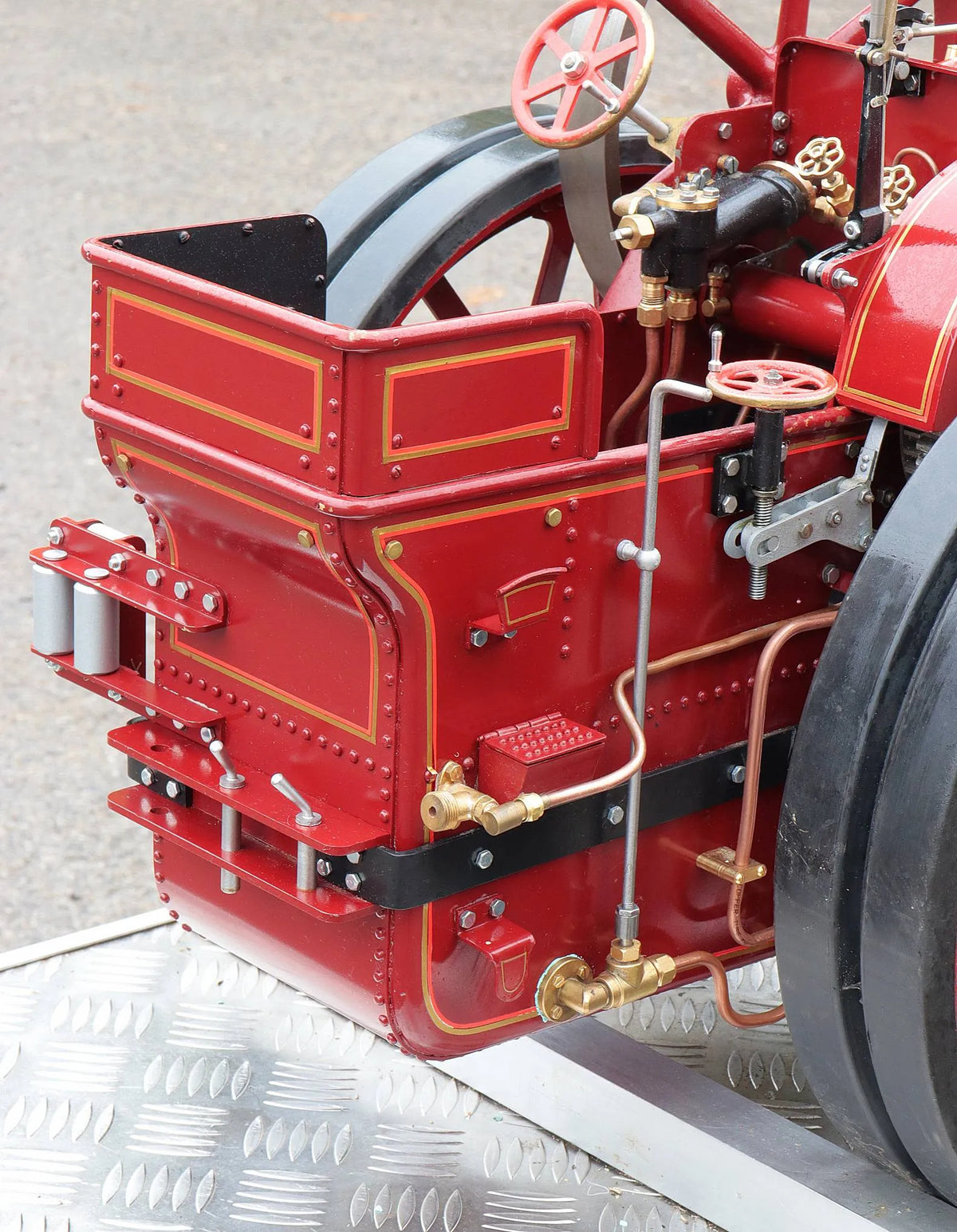 2 inch scale Burrell agricultural engine