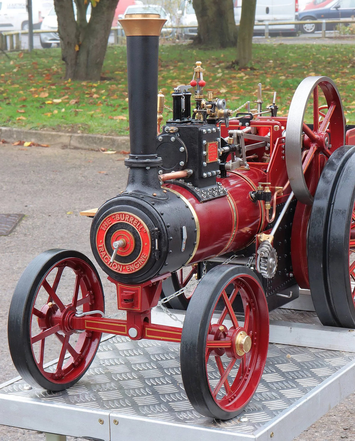2 inch scale Burrell agricultural engine