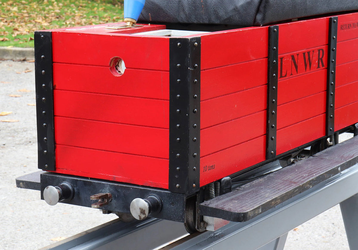 5 inch gauge braked driving truck