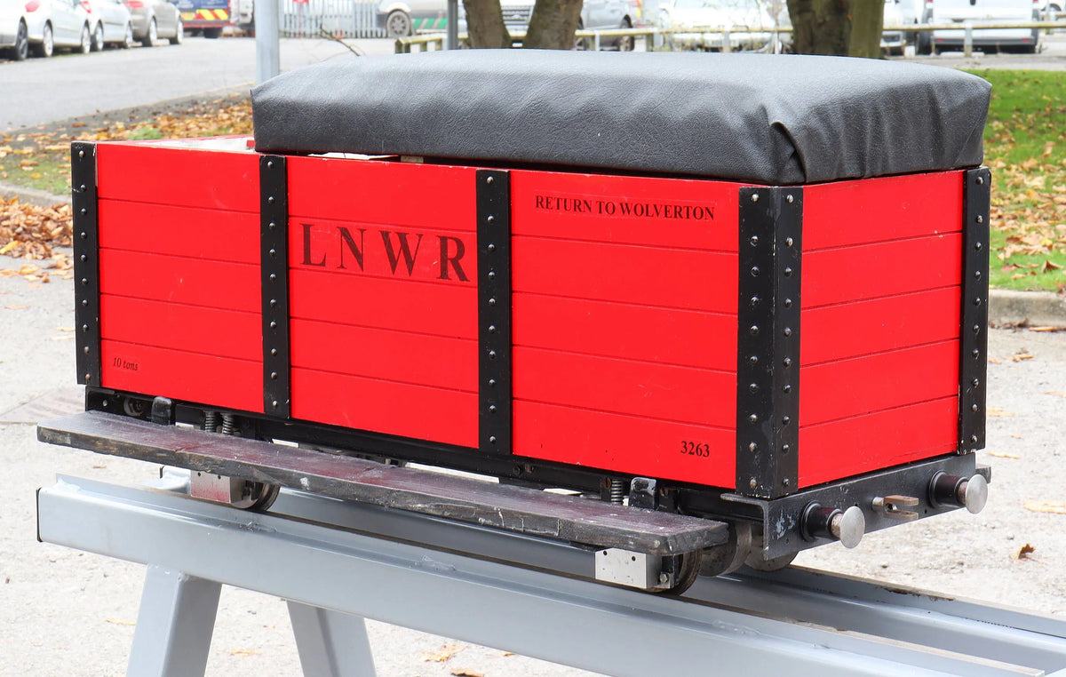5 inch gauge braked driving truck