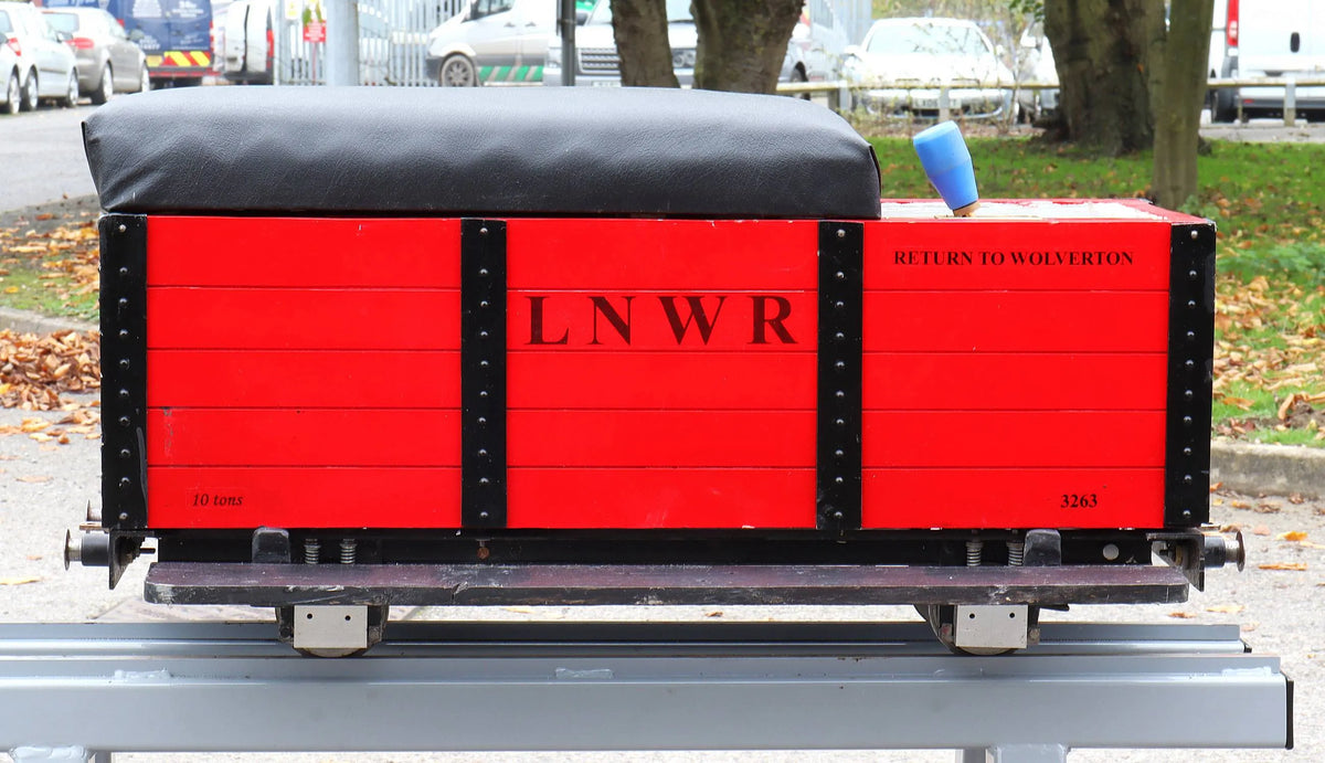 5 inch gauge braked driving truck