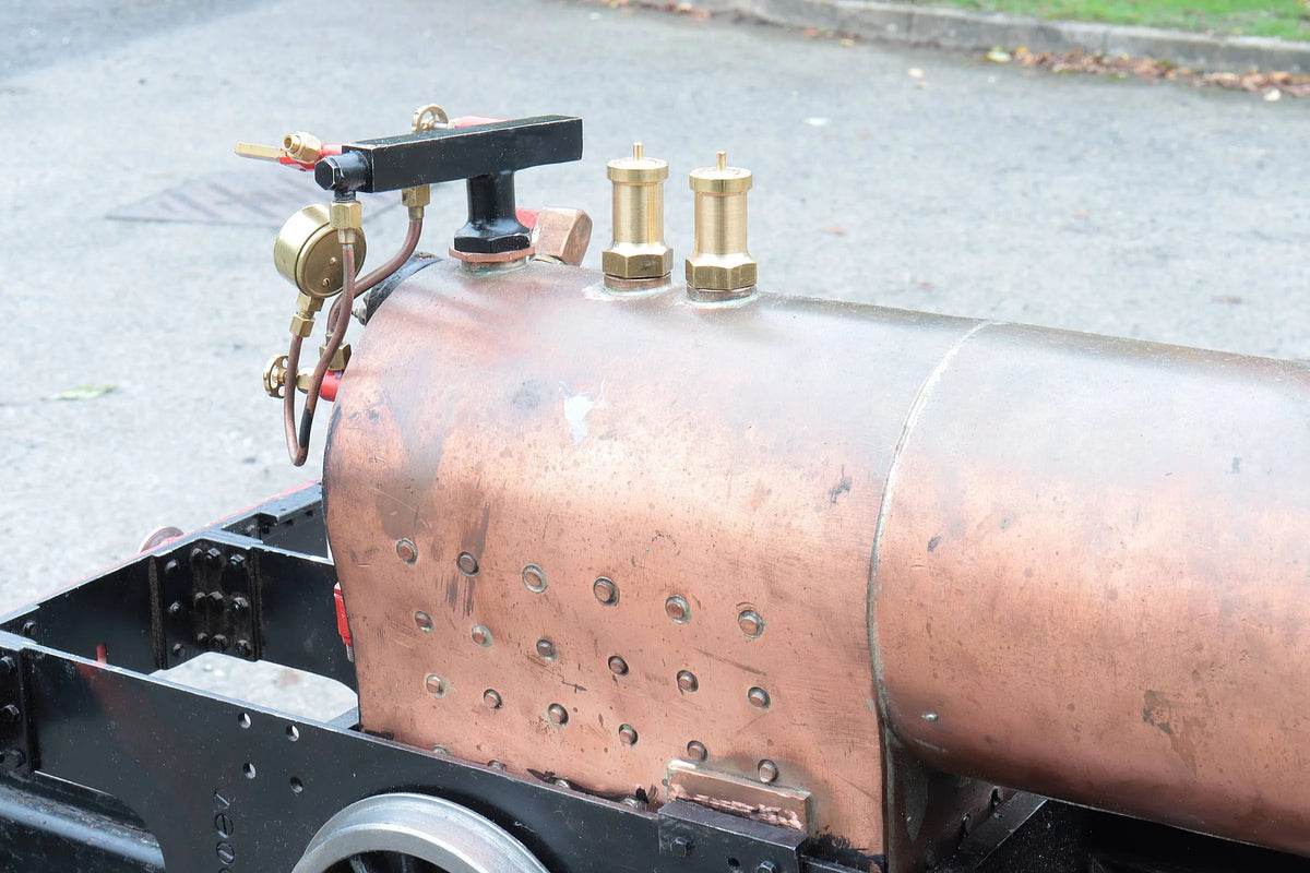 5 inch gauge "Simplex" 0-6-0T with commercial boiler