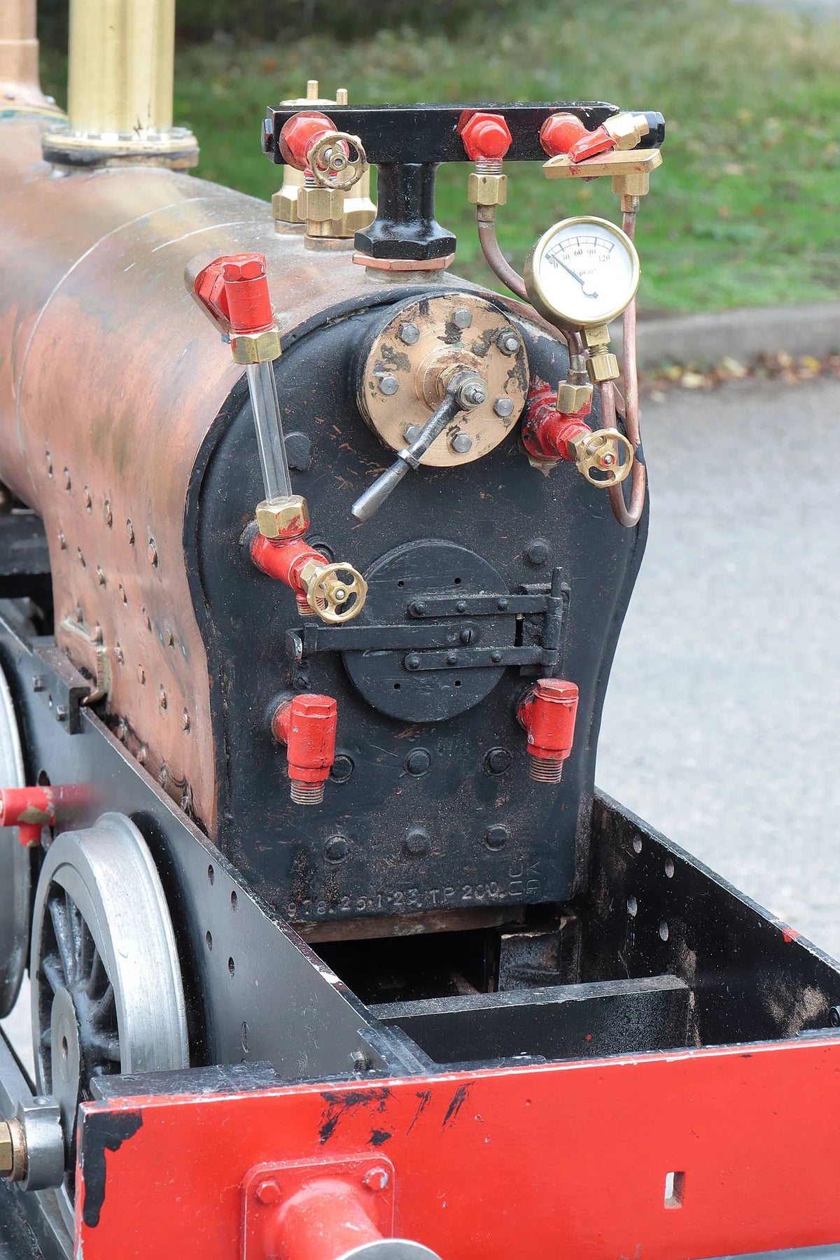 5 inch gauge "Simplex" 0-6-0T with commercial boiler