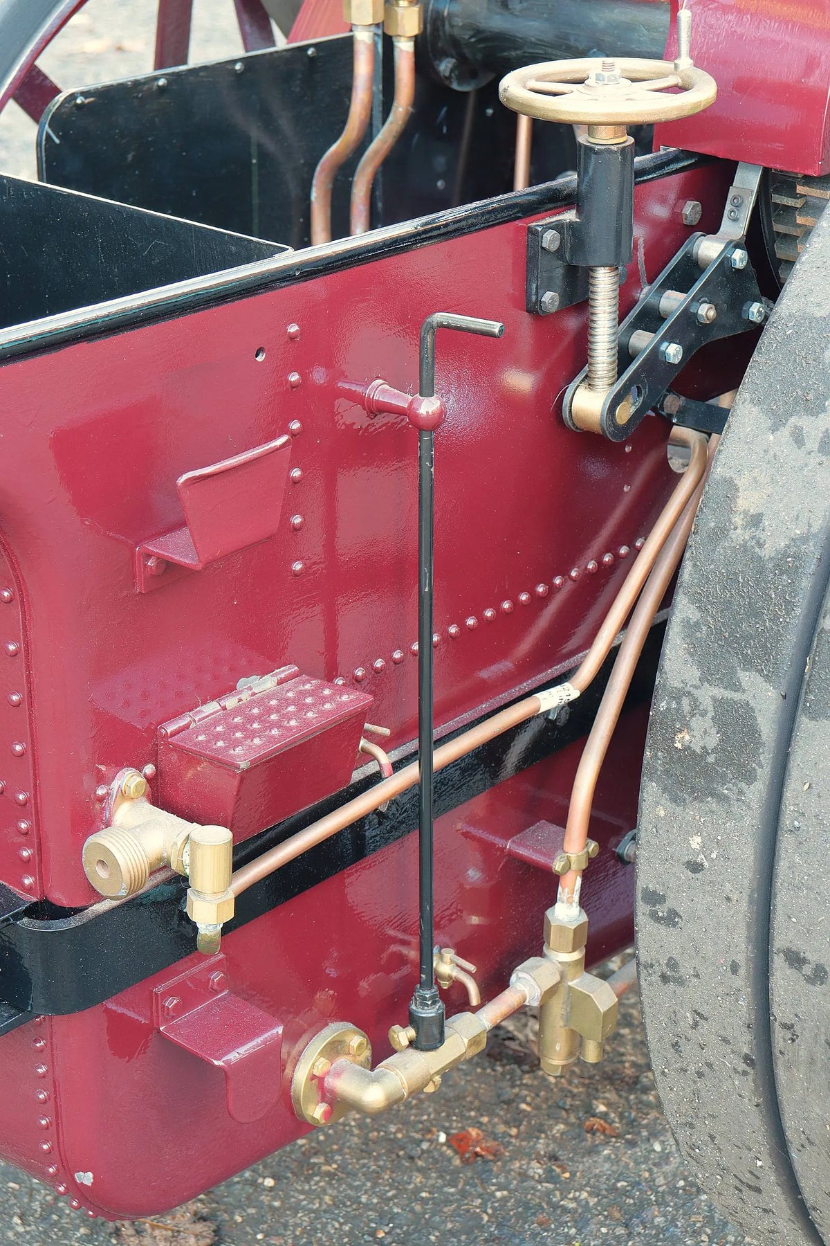 4 inch scale Burrell agricultural engine