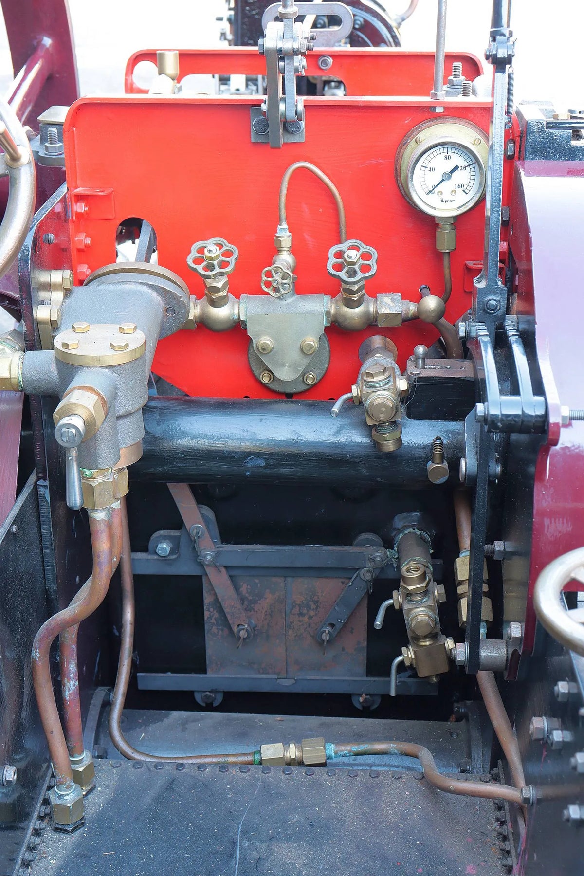 4 inch scale Burrell agricultural engine