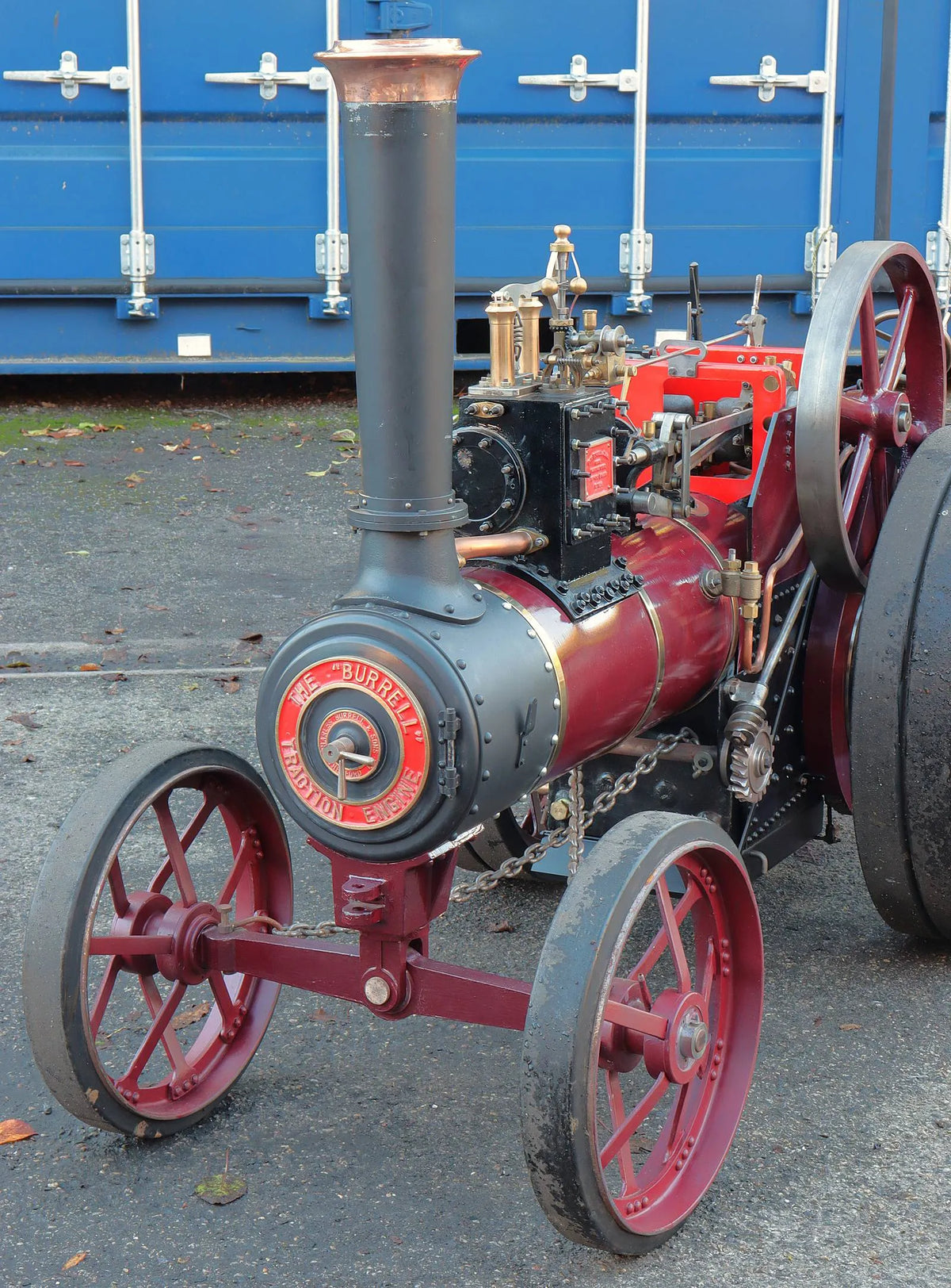 4 inch scale Burrell agricultural engine