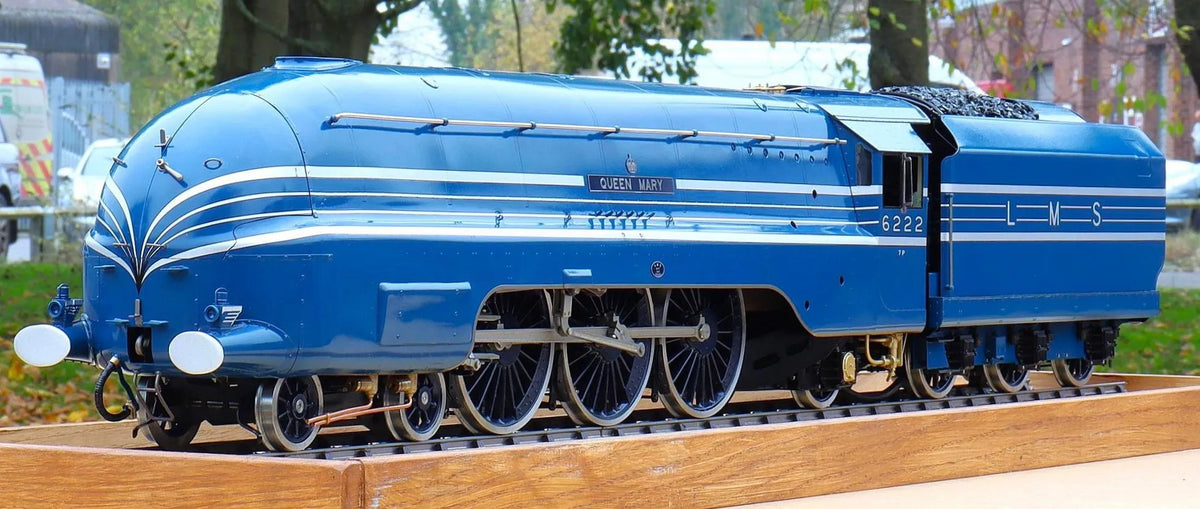 Gauge 3 LMS streamlined Coronation No.6222 "Queen Mary"