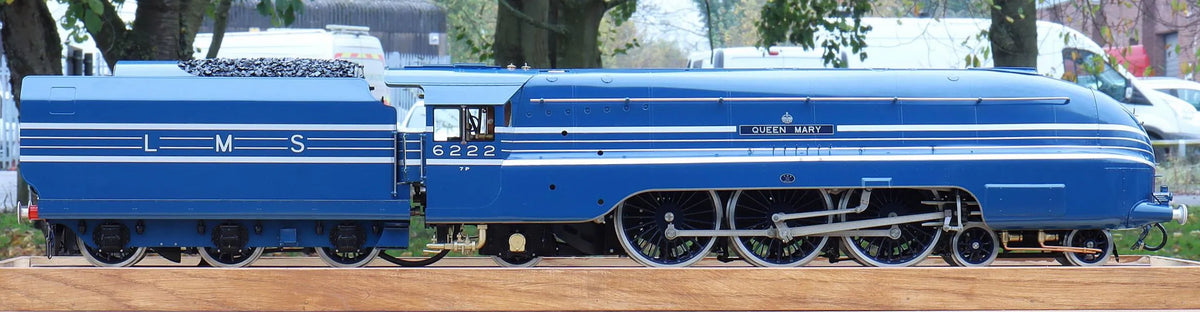 Gauge 3 LMS streamlined Coronation No.6222 "Queen Mary"