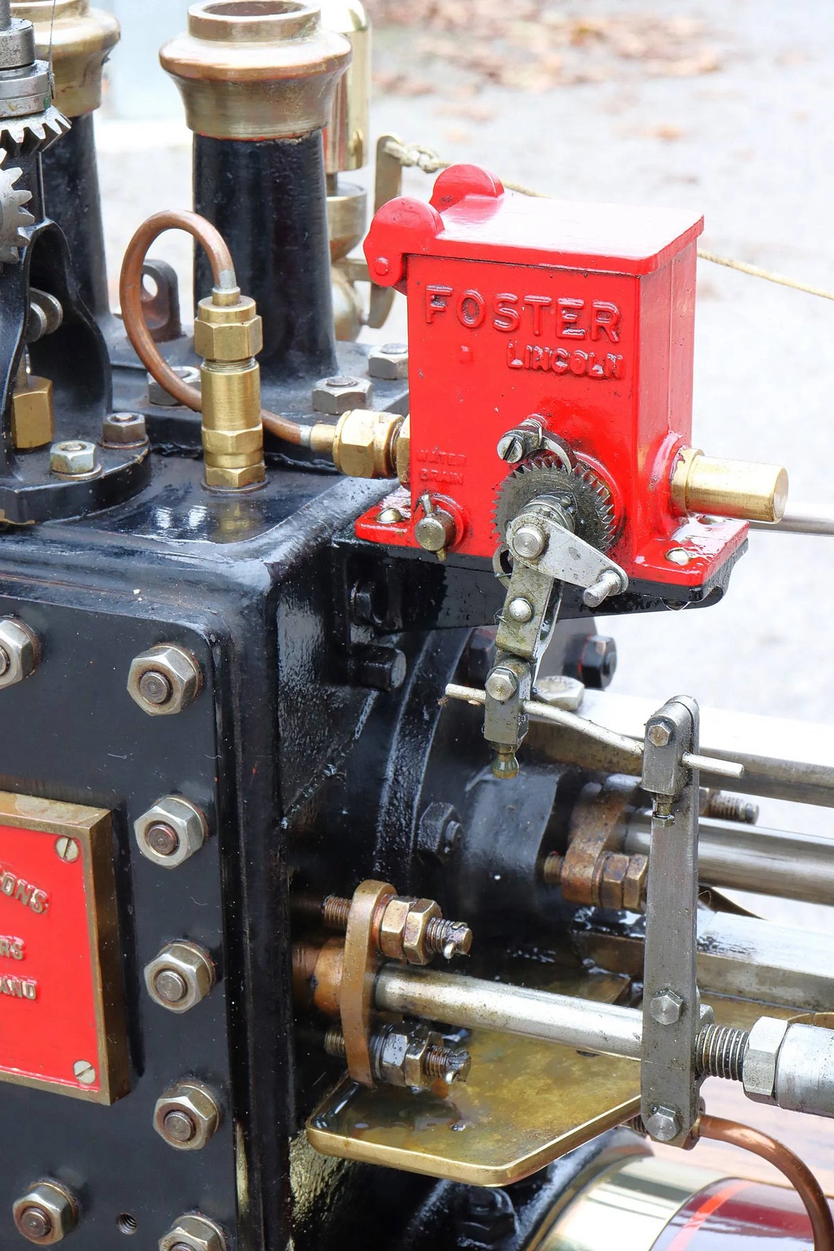 4 inch scale Burrell 6nhp agricultural engine