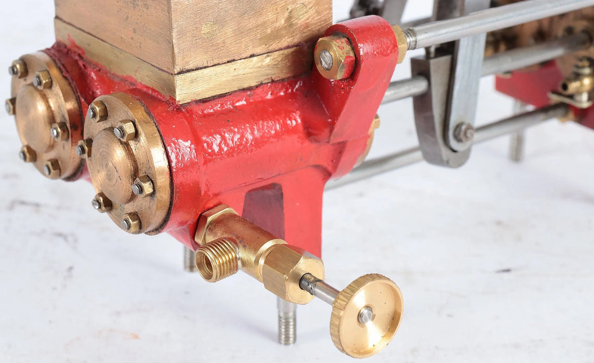 Duplex steam pump