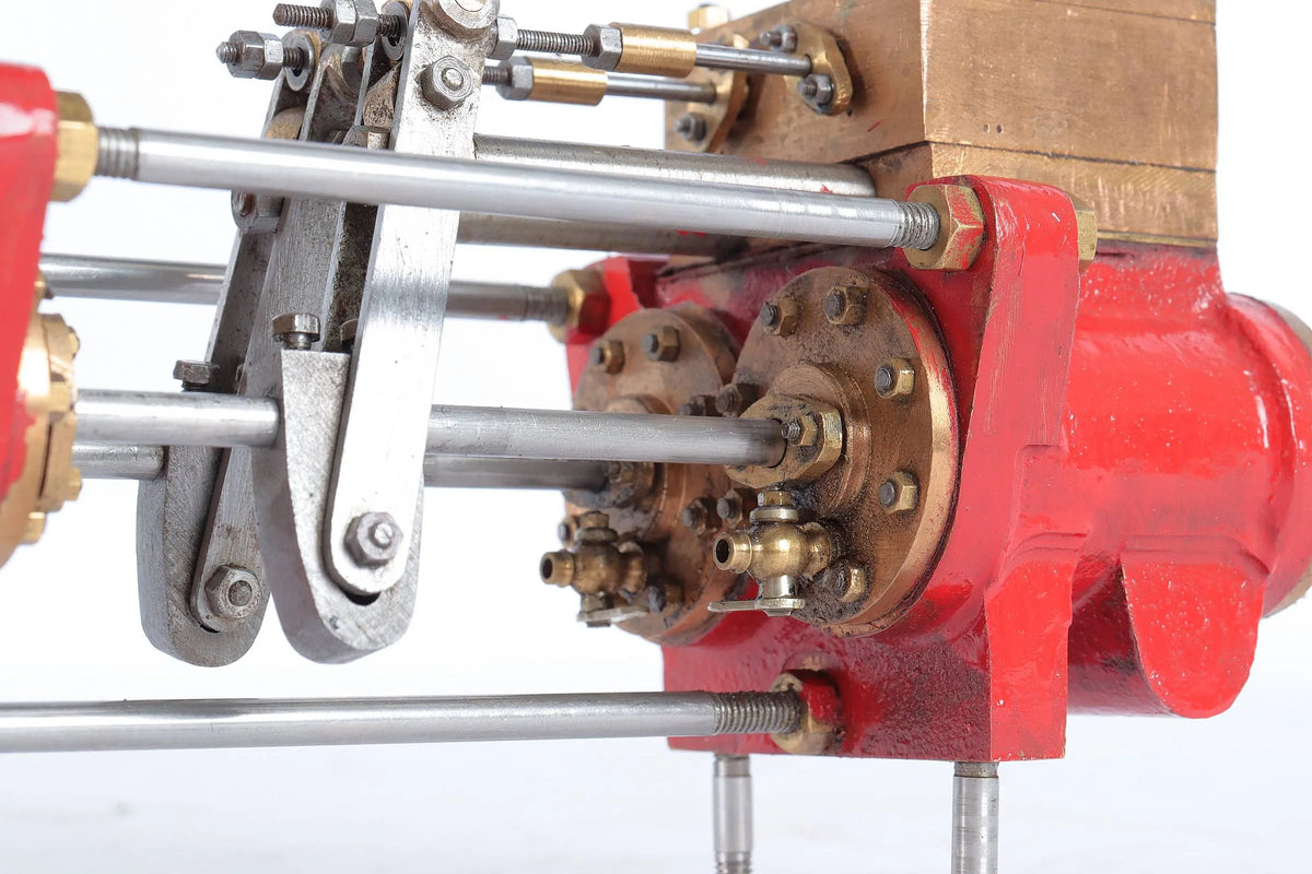 Duplex steam pump