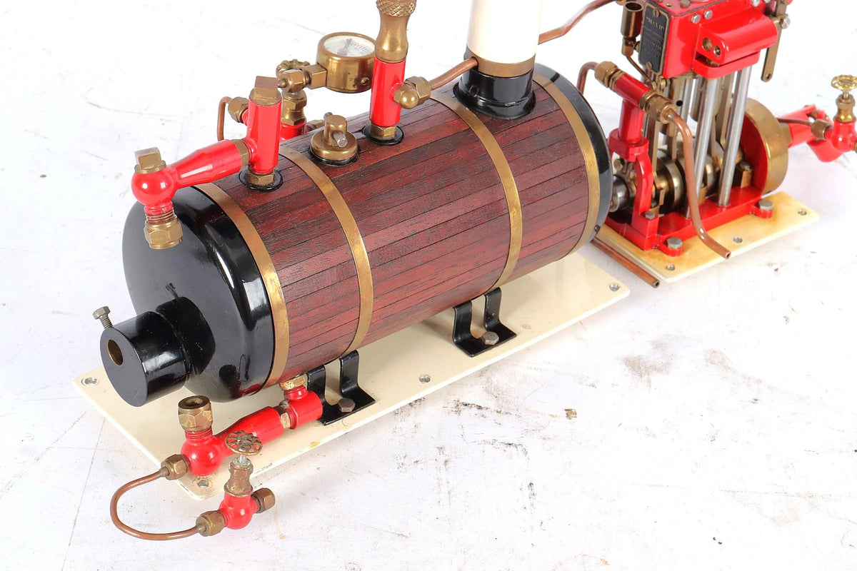 Maxwell Hemmens "Max II" steam plant