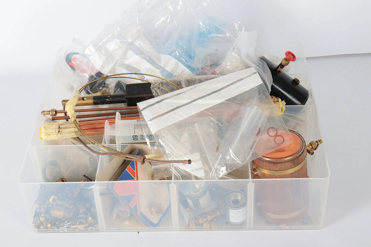 Quantity of boiler fittings, pumps and other parts