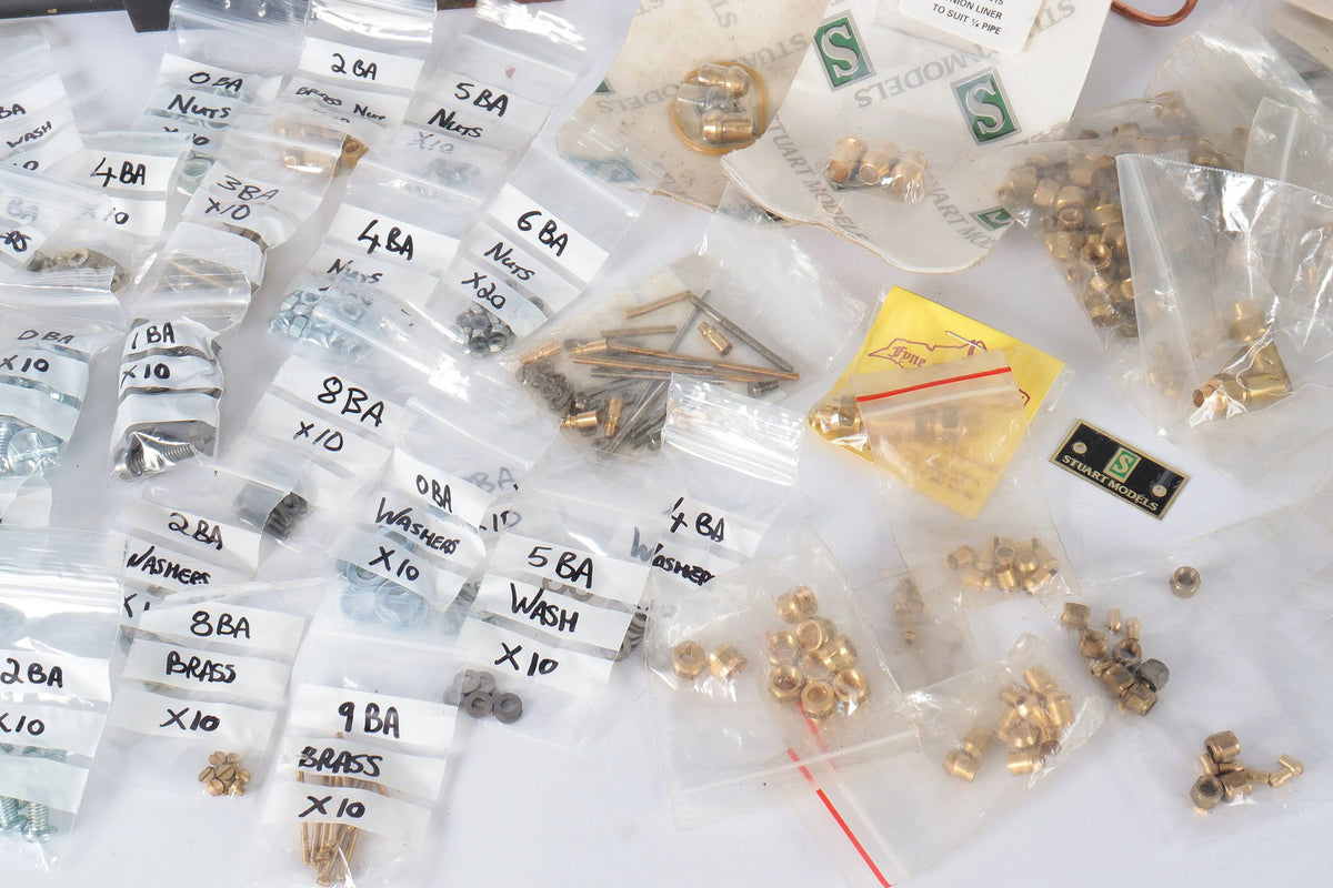 Quantity of boiler fittings, pumps and other parts