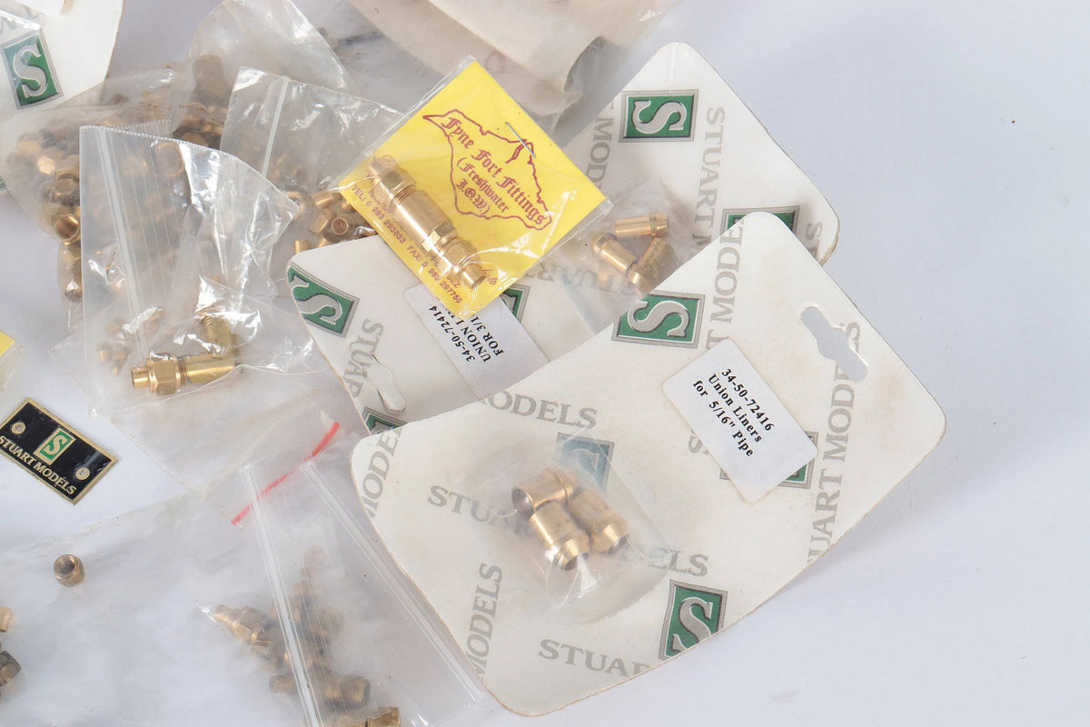 Quantity of boiler fittings, pumps and other parts