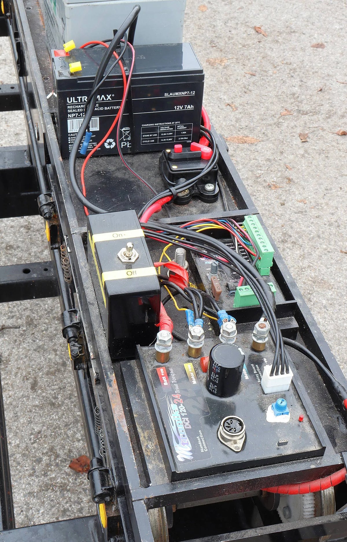 5 inch gauge Class 37 battery electric