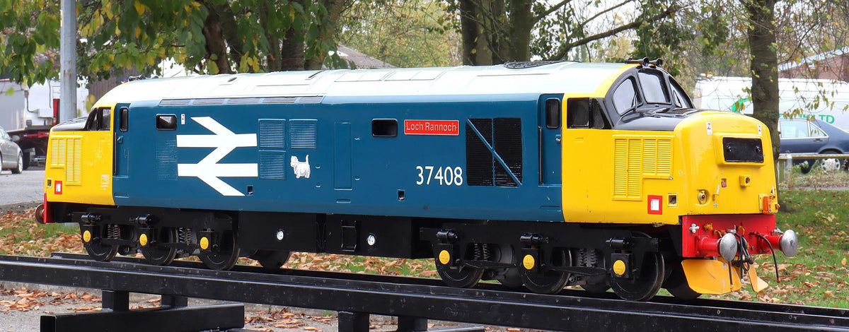 5 inch gauge Class 37 battery electric