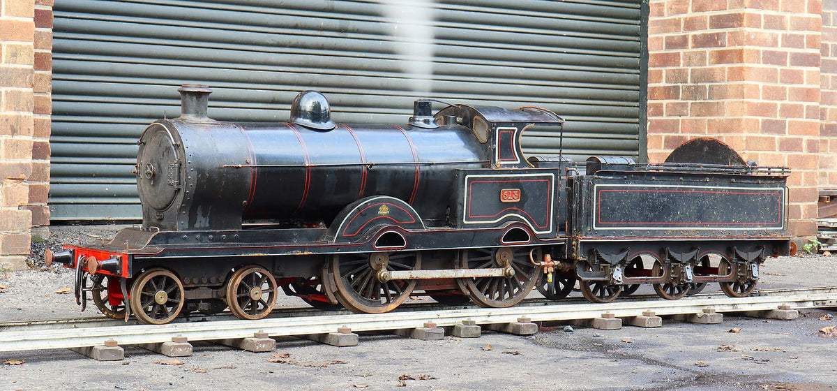 7 1/4 inch gauge LNWR "Precursor" 4-4-0