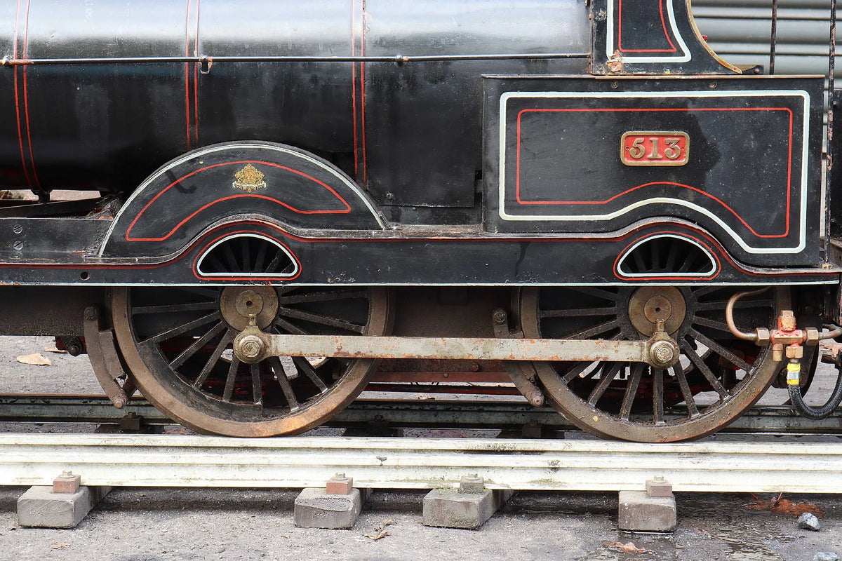 7 1/4 inch gauge LNWR "Precursor" 4-4-0