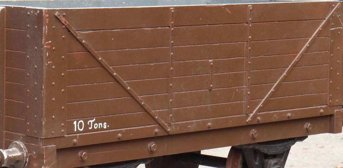 7 1/4 inch gauge plank wagon