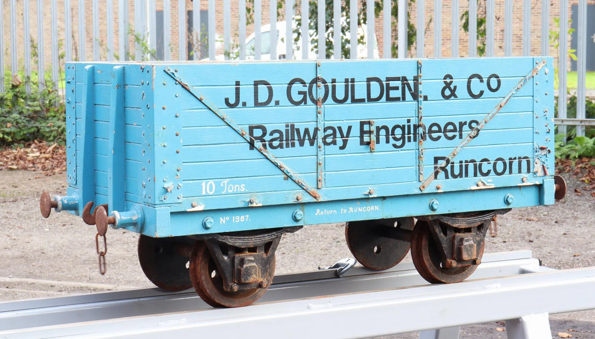 7 1/4 inch gauge plank wagon