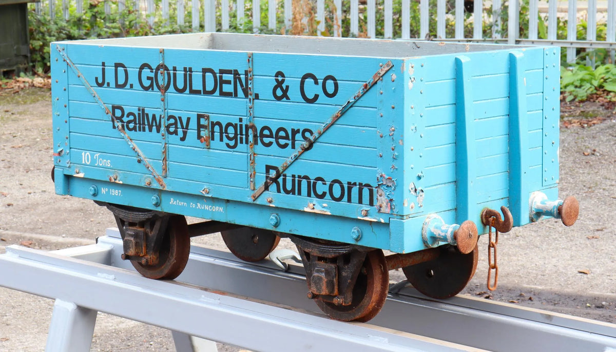 7 1/4 inch gauge plank wagon
