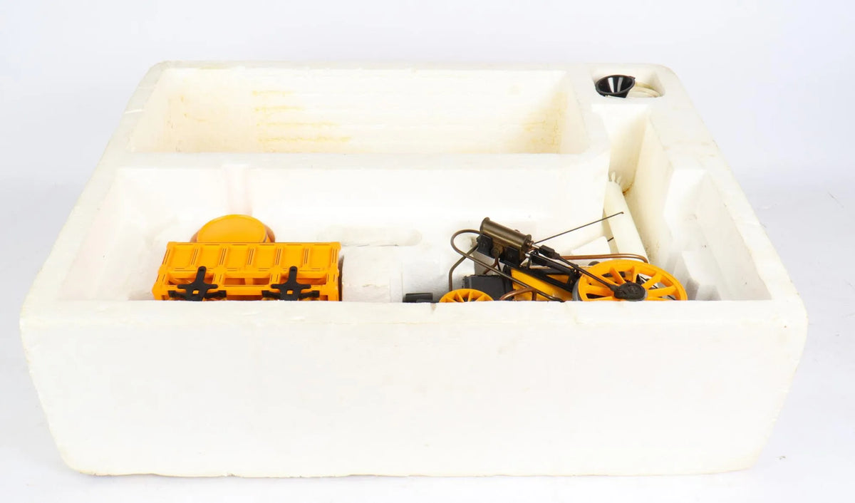 3 1/2 inch gauge Hornby "Rocket", coach & track