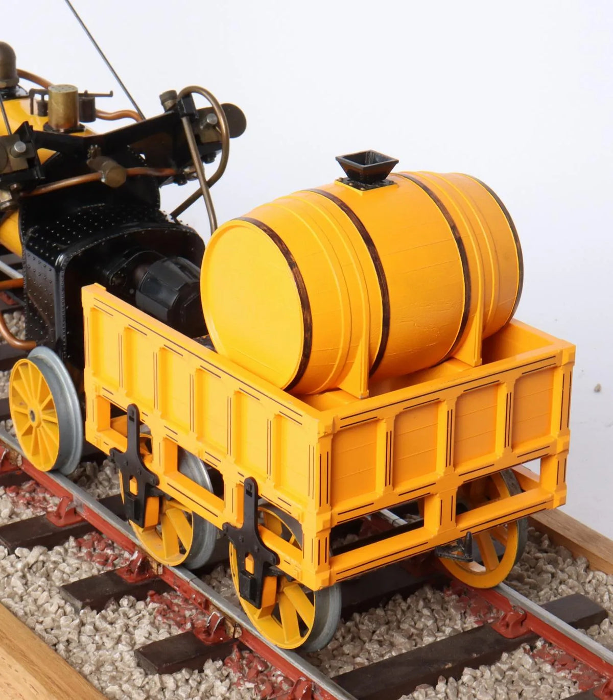 3 1/2 inch gauge Hornby "Rocket", coach & track