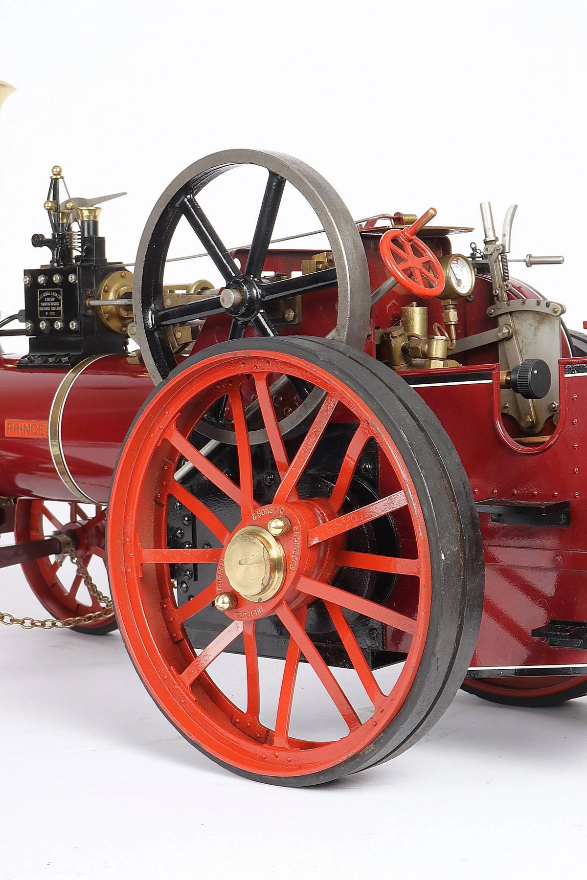 1 inch scale Maxitrak Burrell agricultural engine