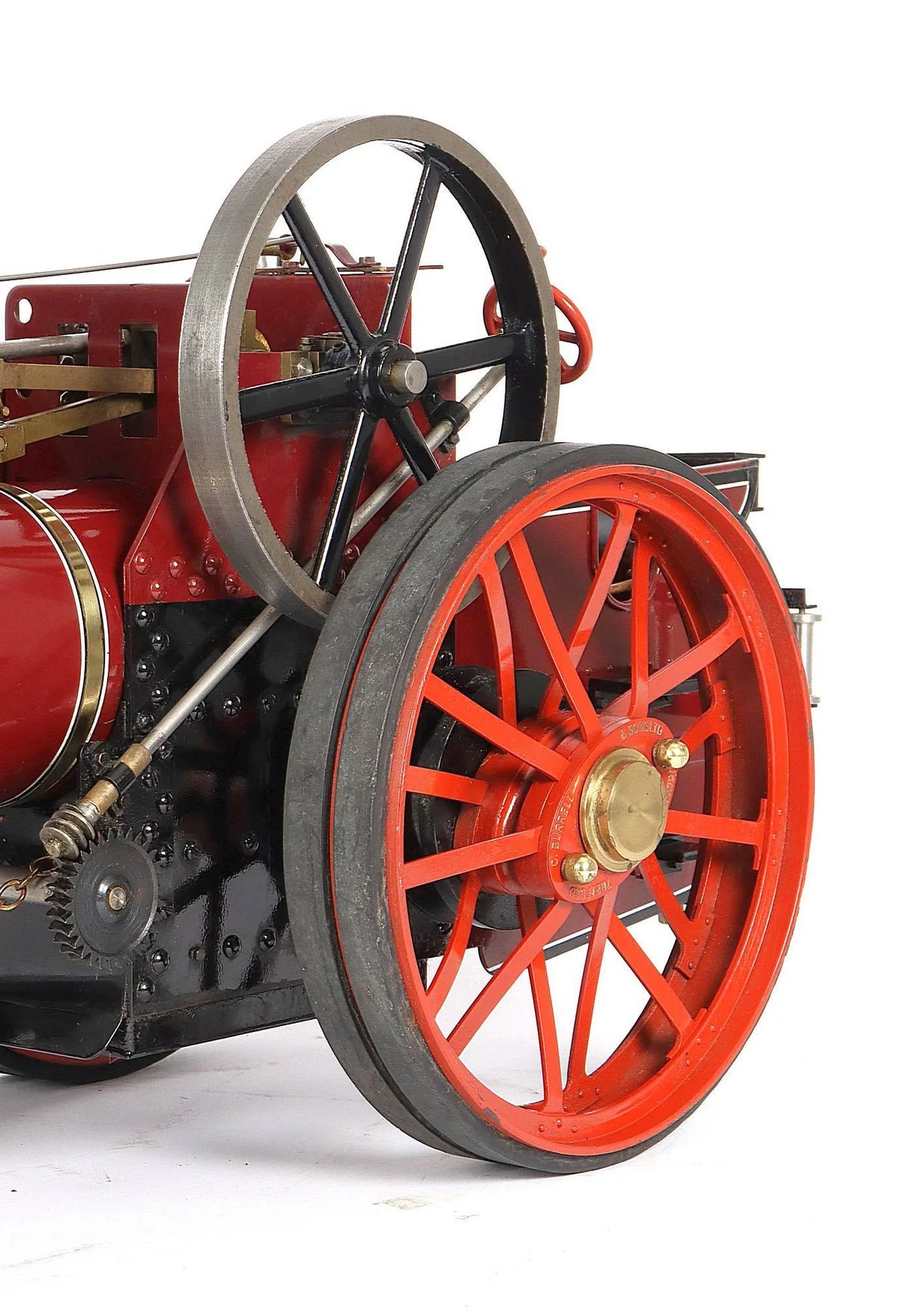 1 inch scale Maxitrak Burrell agricultural engine
