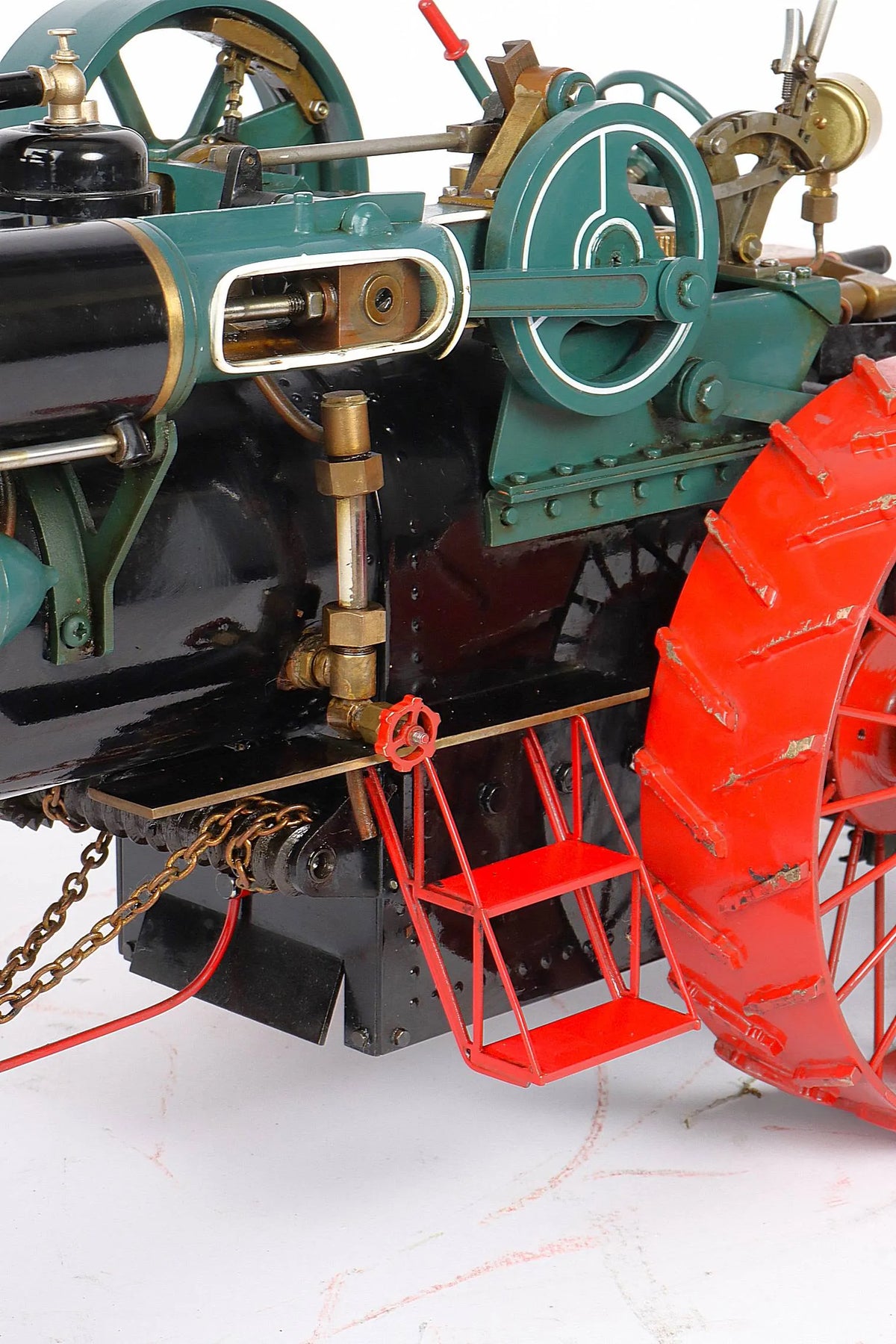 1 inch scale Maxitrak Case 80hp traction engine