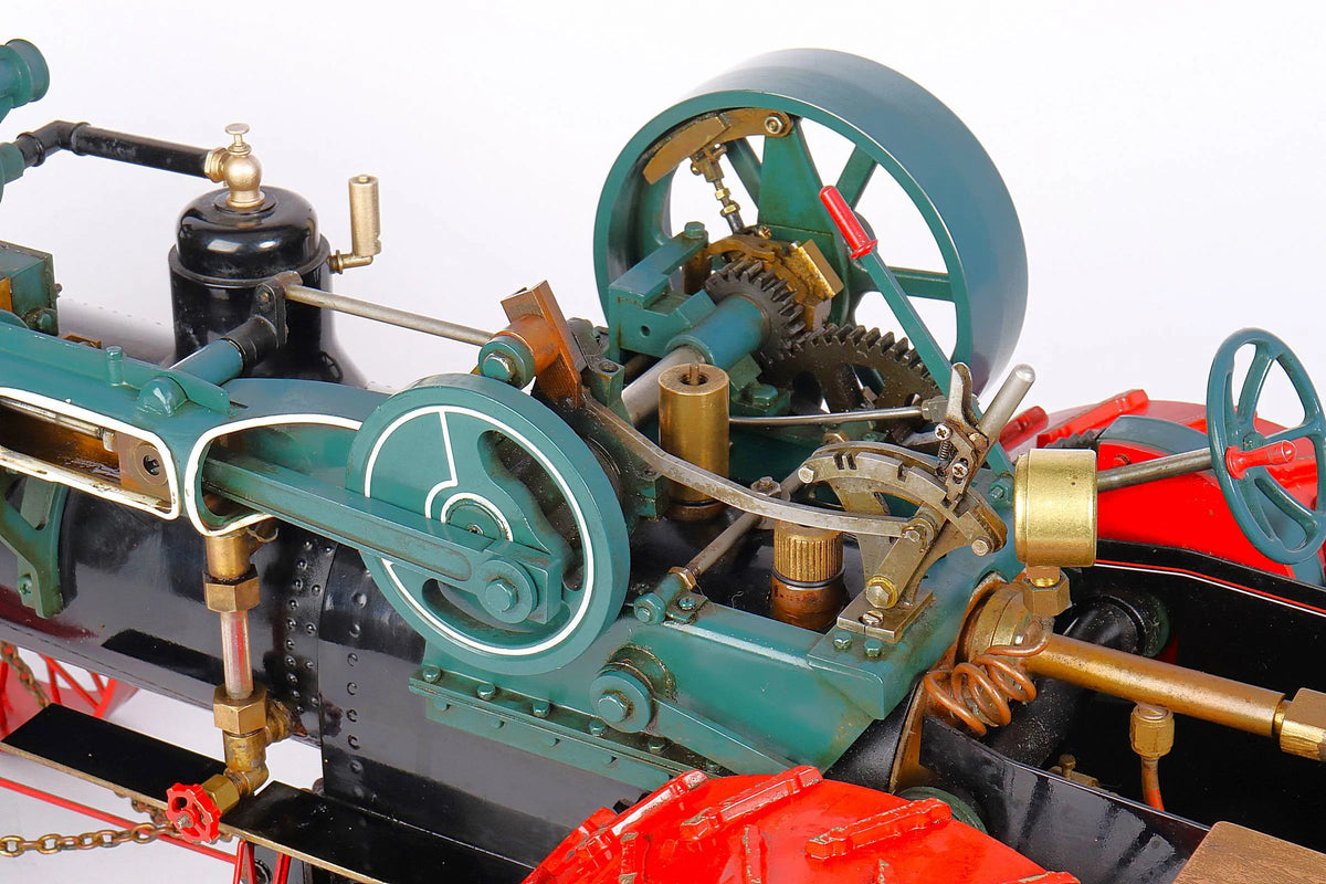 1 inch scale Maxitrak Case 80hp traction engine