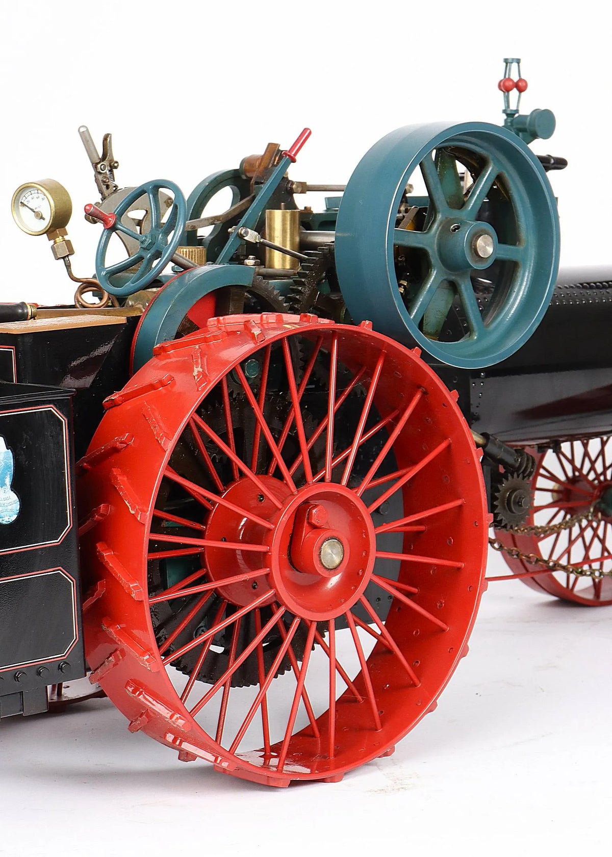 1 inch scale Maxitrak Case 80hp traction engine