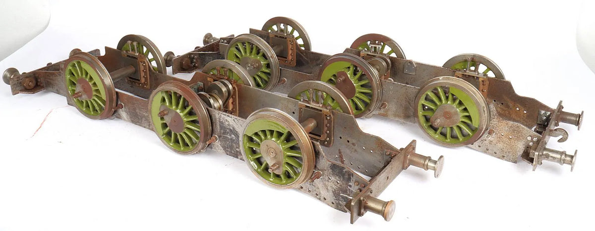 Pair 5 inch gauge GWR 0-6-0PT "Pansy" chassis, parts & castings