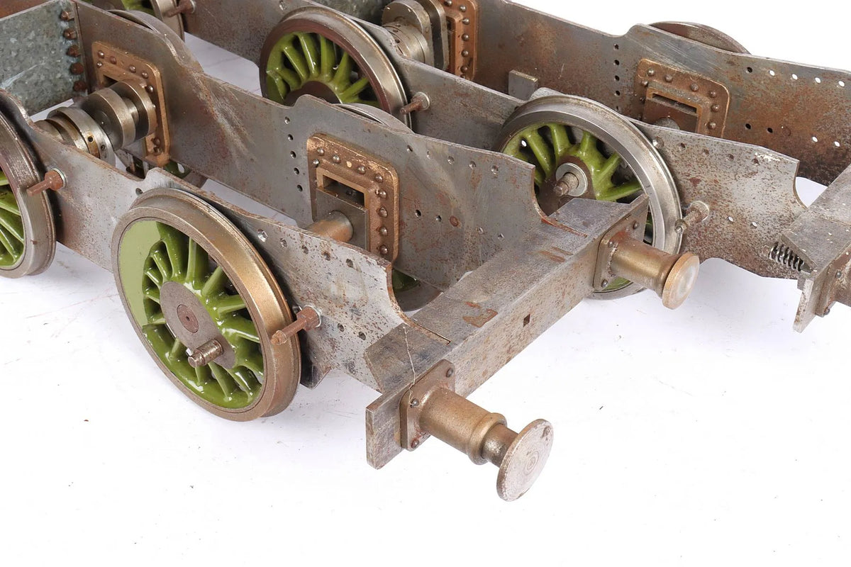 Pair 5 inch gauge GWR 0-6-0PT "Pansy" chassis, parts & castings