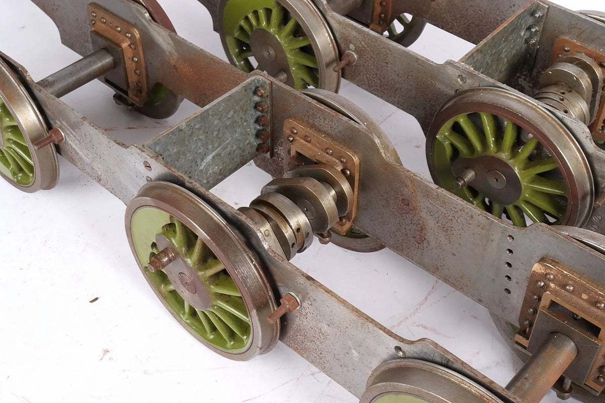 Pair 5 inch gauge GWR 0-6-0PT "Pansy" chassis, parts & castings