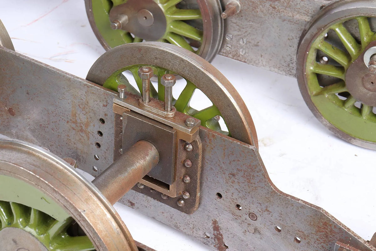 Pair 5 inch gauge GWR 0-6-0PT "Pansy" chassis, parts & castings